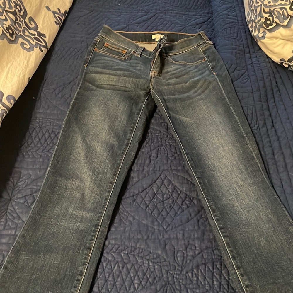 J. Crew Stretch Skinny Jeans. Size 0.